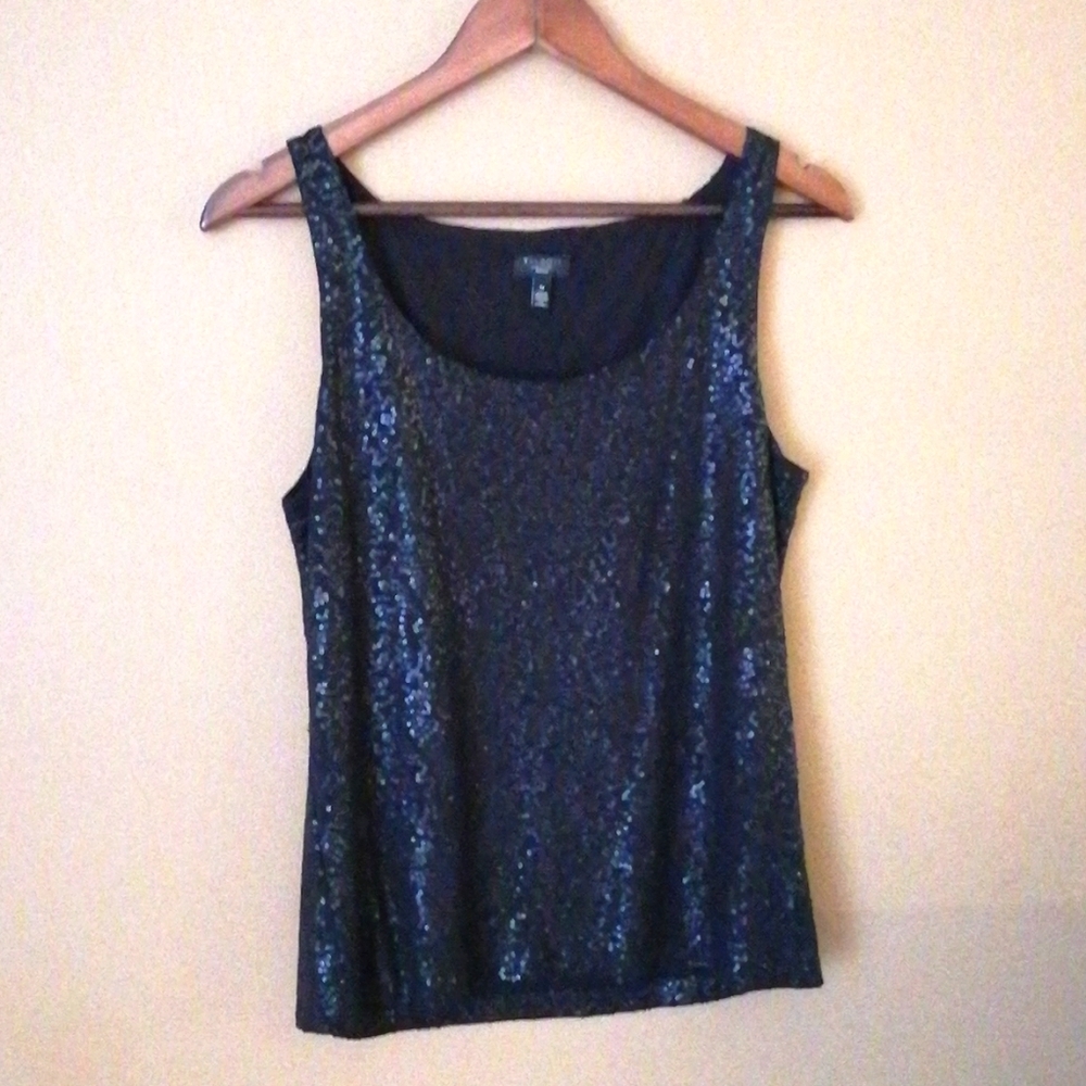 Talbots petite sequin tank top#Clearance#Lastprice#No offer